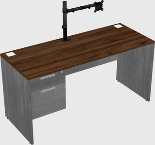 Rectangular desk
