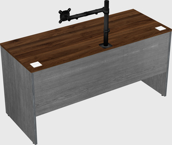 Rectangular desk