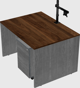 Rectangular desk