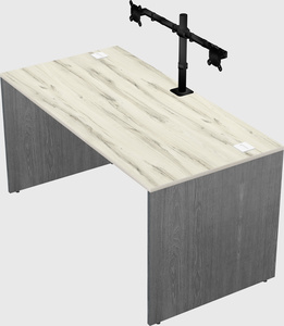 Rectangular desk