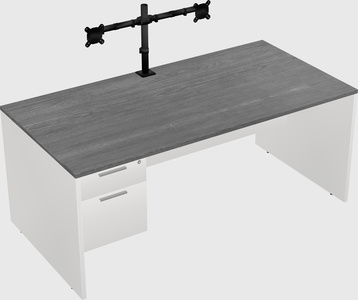 Rectangular desk
