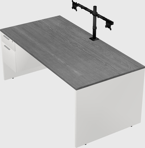 Rectangular desk