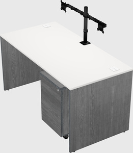 Rectangular desk