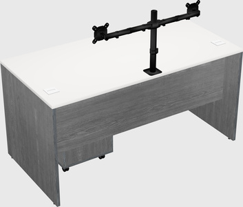 Rectangular desk