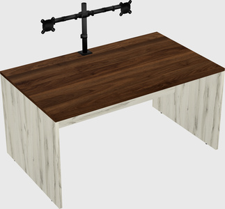 Rectangular desk