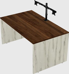 Rectangular desk