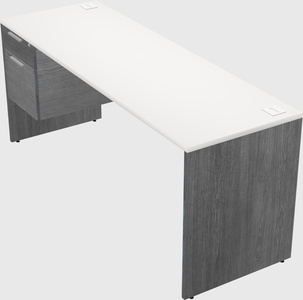 Rectangular desk