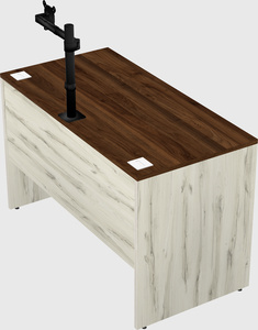 Rectangular desk
