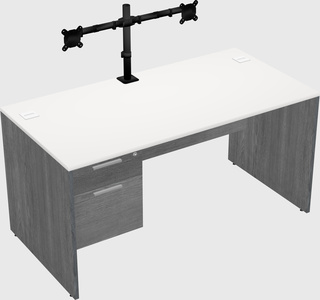 Rectangular desk