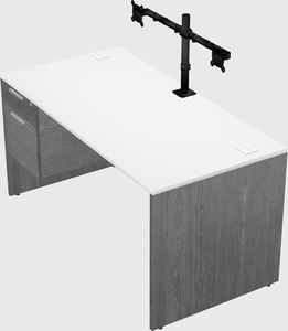 Rectangular desk