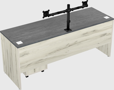 Rectangular desk