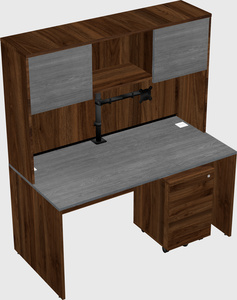 Rectangular desk