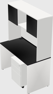 Rectangular desk