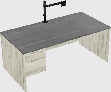Rectangular desk