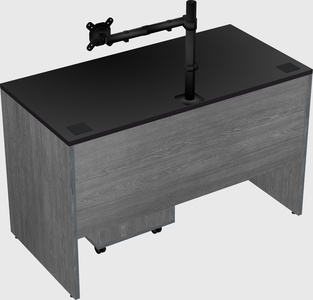Rectangular desk