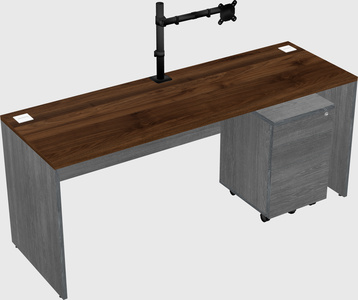 Rectangular desk