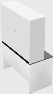 Rectangular desk