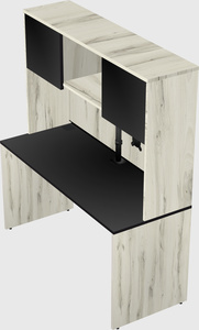 Rectangular desk