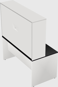 Rectangular desk