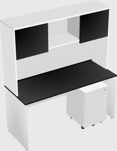 Rectangular desk