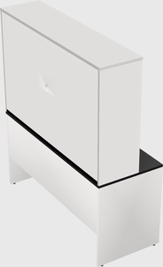 Rectangular desk