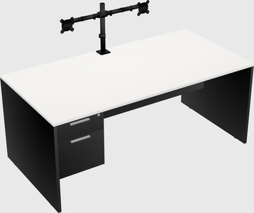Rectangular desk