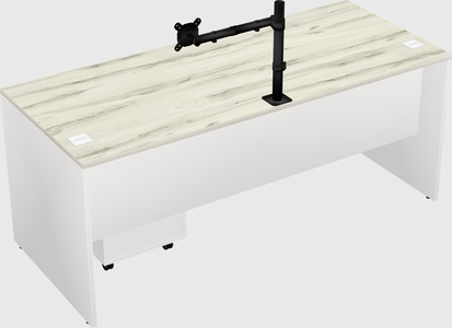 Rectangular desk