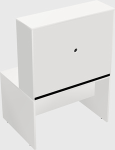 Rectangular desk