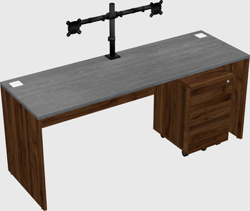 Rectangular desk