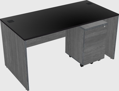 Rectangular desk