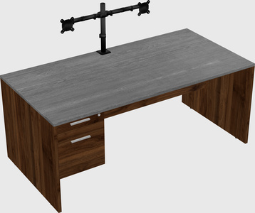Rectangular desk