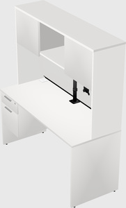 Rectangular desk