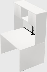 Rectangular desk