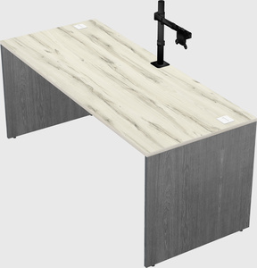 Rectangular desk