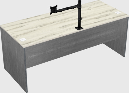 Rectangular desk