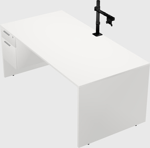 Rectangular desk
