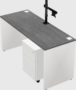 Rectangular desk