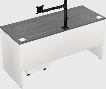 Rectangular desk