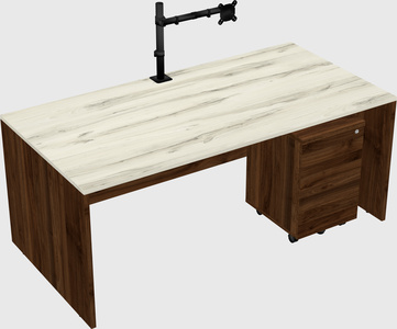 Rectangular desk