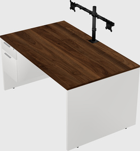 Rectangular desk
