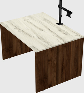 Rectangular desk