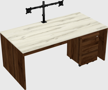 Rectangular desk