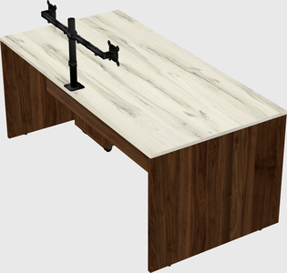 Rectangular desk