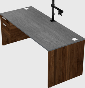 Rectangular desk