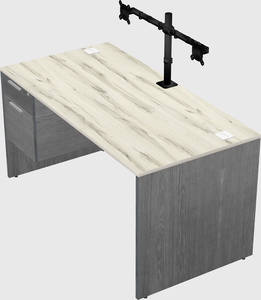 Rectangular desk