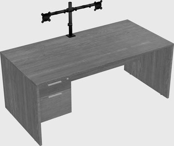 Rectangular desk