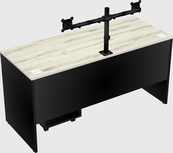 Rectangular desk