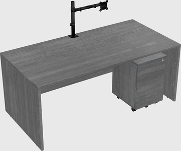 Rectangular desk
