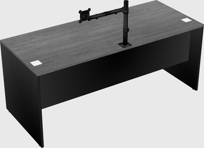 Rectangular desk