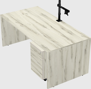 Rectangular desk
